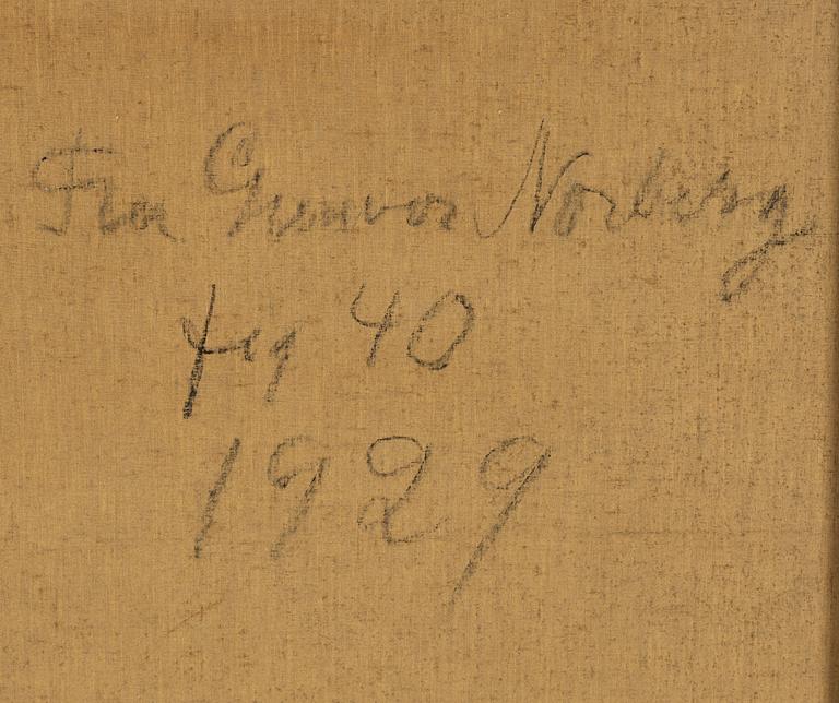 Birger Simonsson, oil on canvas, signed.