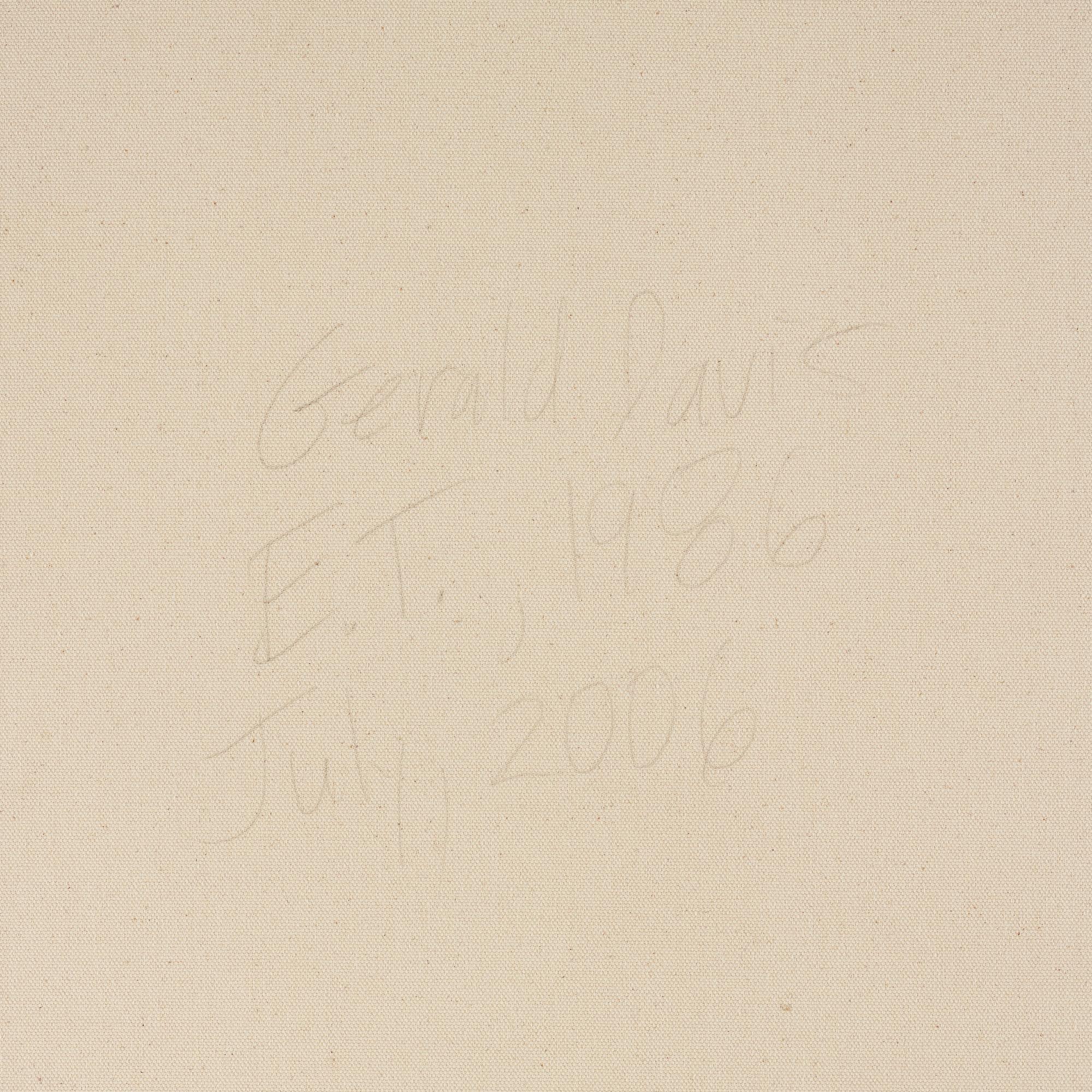 Gerald Davis, canvas signed and dated 2006 verso.