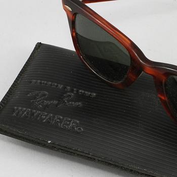 SOLGLASÖGON, "Wayfarer", Ray Ban.