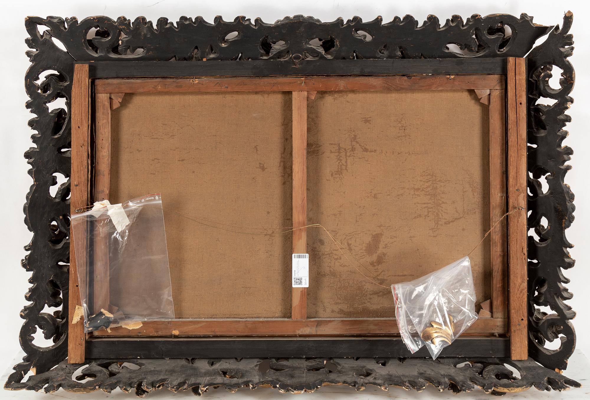 UNKNOWN ARTIST, around 1900. Oil on canvas, signed Baldy.