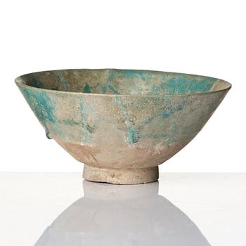 Skål, lergods med lysterdekor, Keshan, Iran, 1200-/1300-tal.