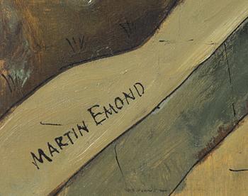 Martin Emond, oil on panel, signed.