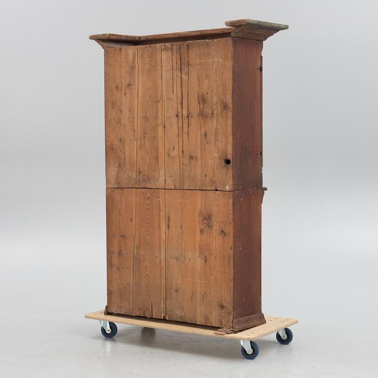 Skåp, allmoge, Dalarna, 1700/1800-tal.