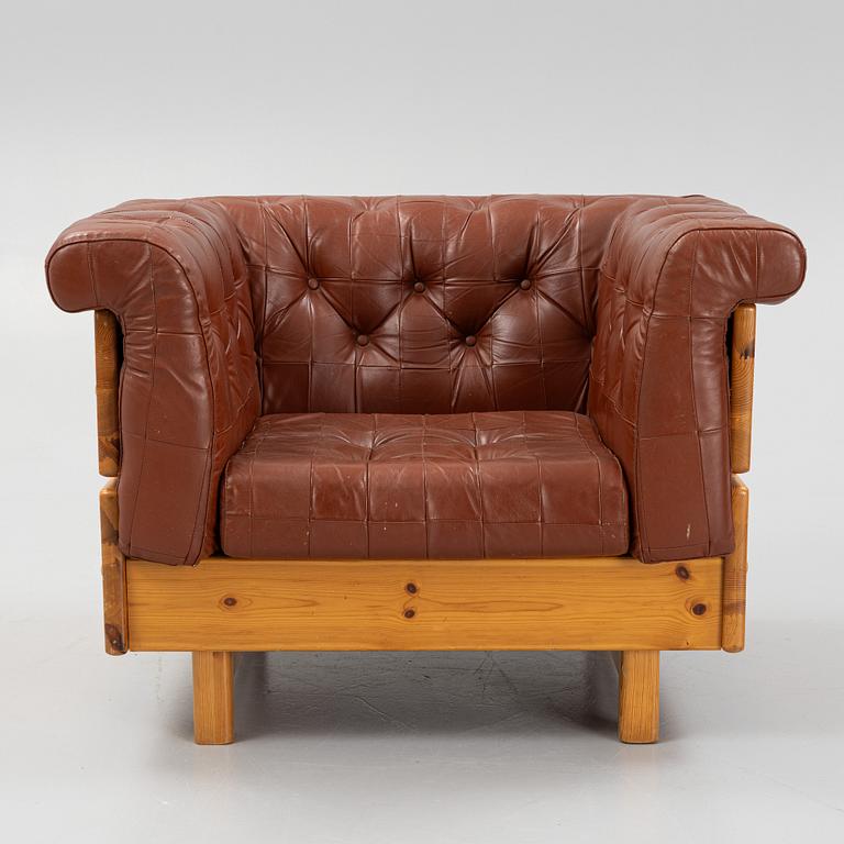 Fåtölj, "Party", Ekornes Fabrikker, Norge 1970/80-tal.