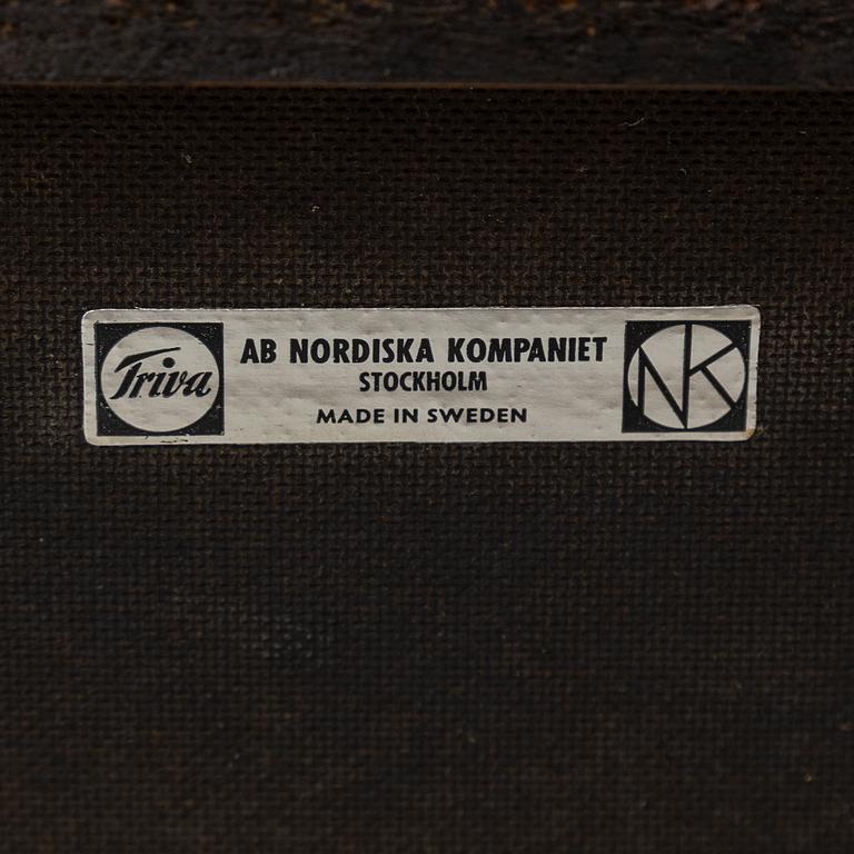 A Teak veneered sideboard by Erik Herløv, from Nordiska Kompaniet, 1960's.
