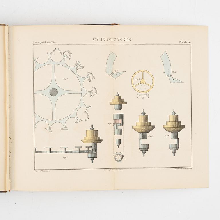 Books about clocks and watchmaking – 3 vols.