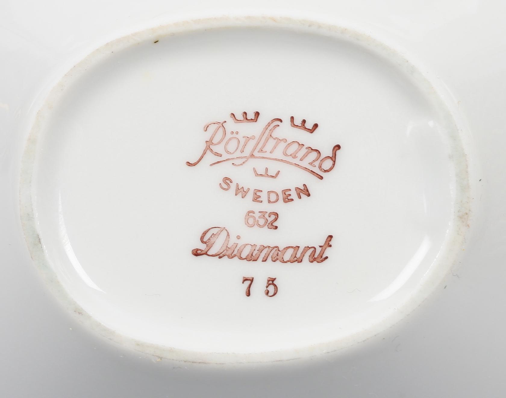 MATSERVIS samt KAFFESERVIS, ca 76 delar, porslin, Rörstrand.