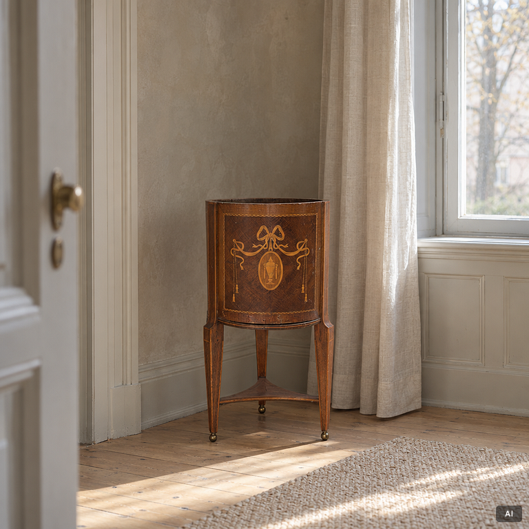 A Gustavian style wine cooler, late 19th Century.