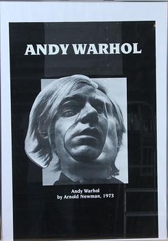 UTSTÄLLNINGSAFFISCHER, 3 st, bl. a. Andy Warhol.