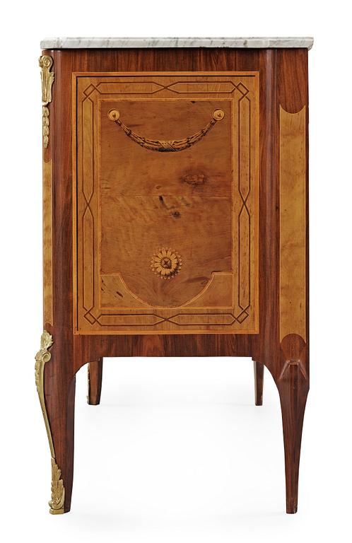 A Royal commode made by Georg Haupt 1782 for prince Karl Gustav, Duke of Småland, the second son of Gustav III.