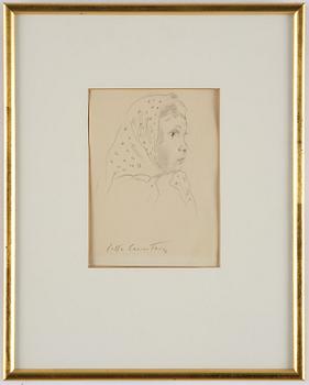 Lotte Laserstein, Portrait of a girl.
