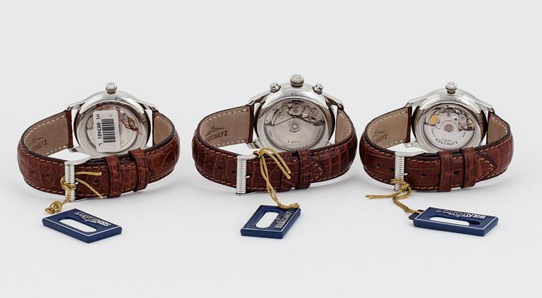 LONGINES, Set of 3 Watches, Limited edition No. 920/1000, 1997.
