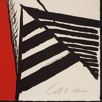 Alexander Calder, "Pyramid Rouge".