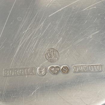 Atelier Borgila, skål, sterling silver, Stockholm 1978.