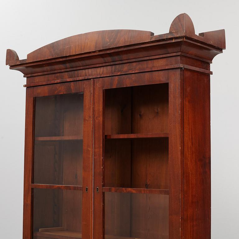 An Empire book cabinet, Stockholm, first half of the 19th Century.