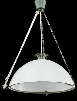 TAKLAMPA, Gunnar Asplund, Atelje Lyktan, 1900-talets andra hälft. Höjd ca 30 cm.