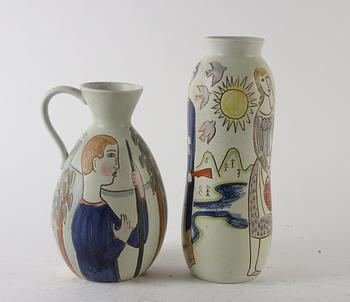 VAS OCH KANNA, stengods, Rörstrand, Carl-Harry Stålhane.