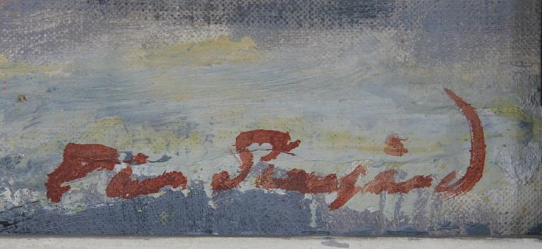 SIEGÅRD, PÄR, olja på duk, sign.