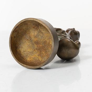 Hans Kongslev, figurin, brons, Tinos, Danmark.