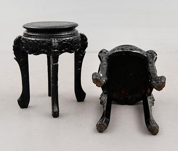 PALLAR, 2 st, orientaliska, 1900-tal.