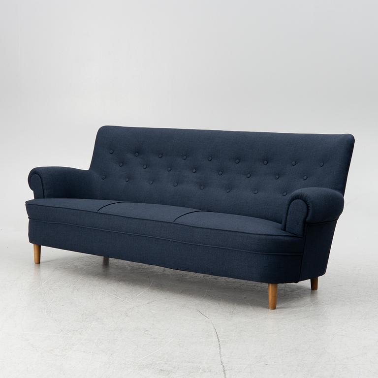 Carl Malmsten, a sofa, "Hemmakväll", AB O.H. Sjögren, Tranås, late 20th century.