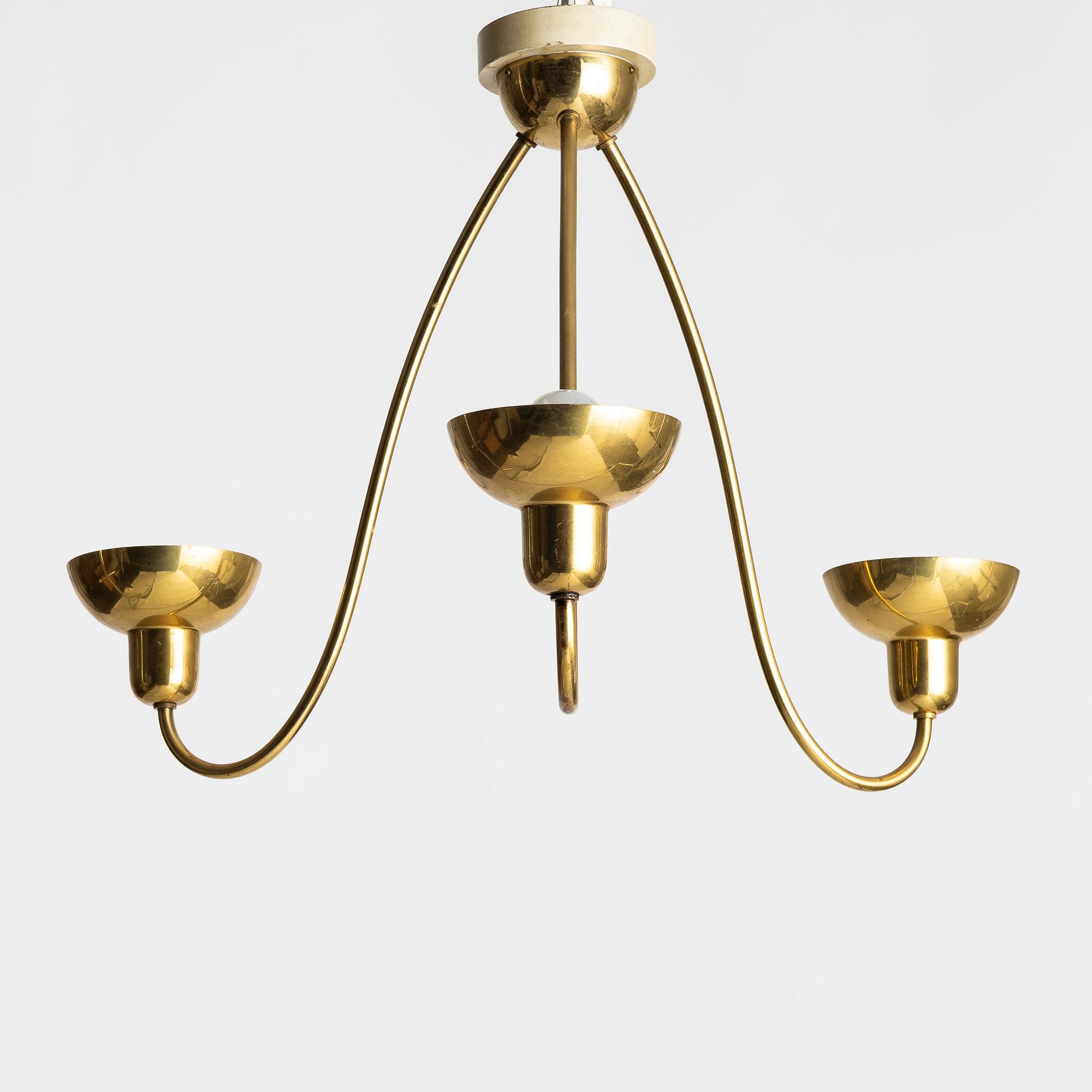 Josef Frank, A model G2557 ceiling lamp, Svenskt Tenn.