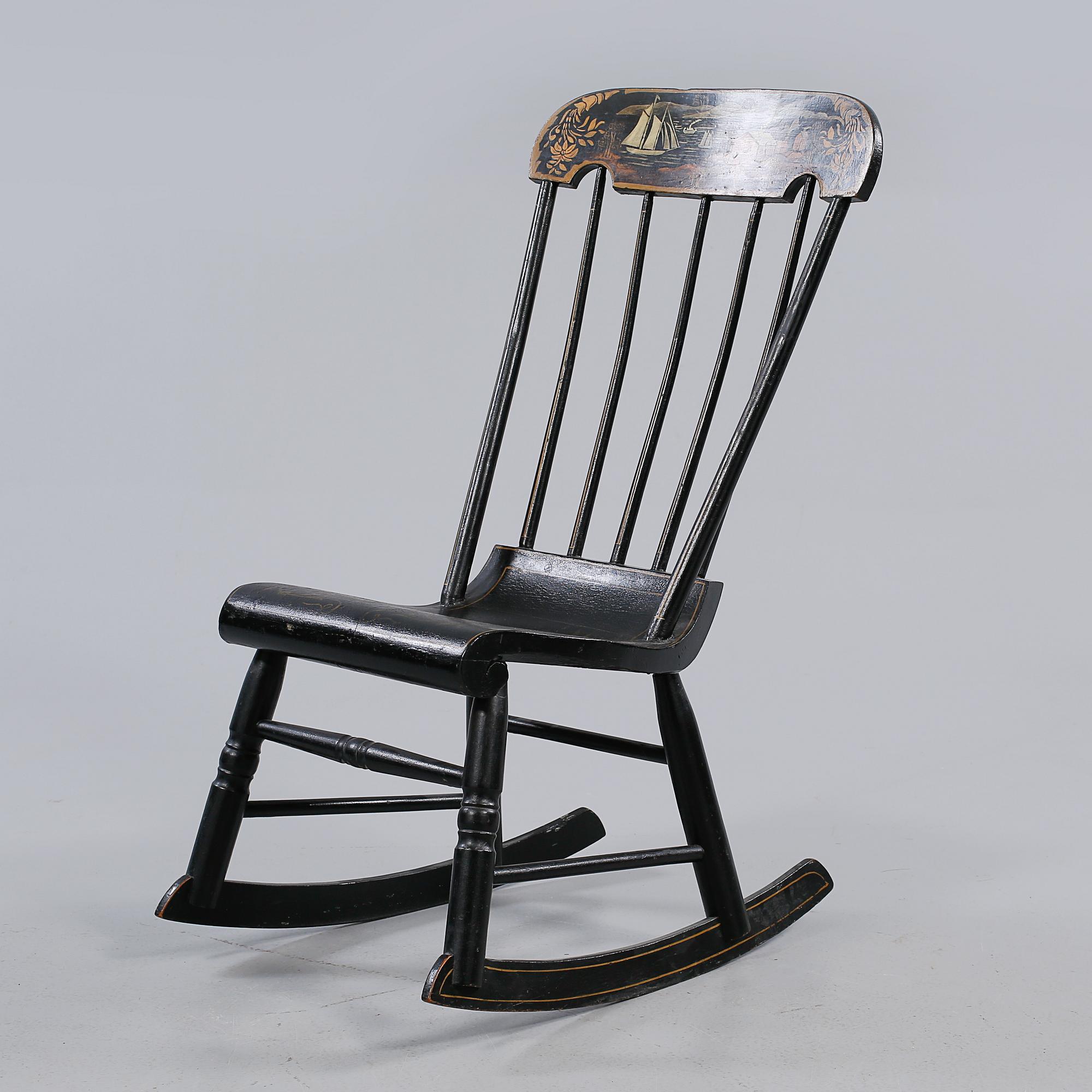 BARNGUNGSTOL, 1800-tal.