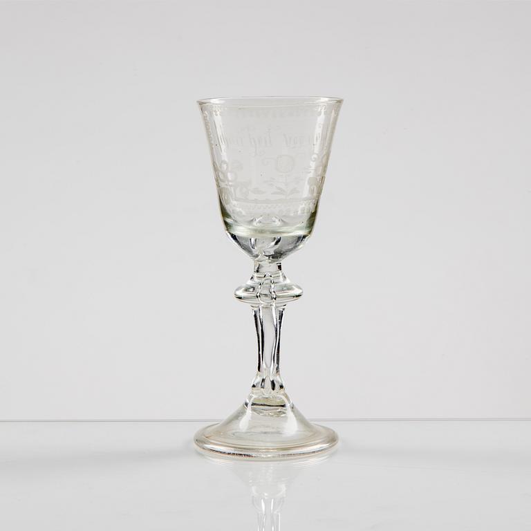 GLAS, Tyskland, 1700-tal.