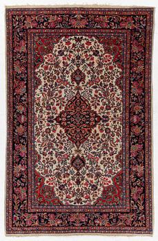 Carpet Sarouk semi-antique, approx. 200 x 130 cm.