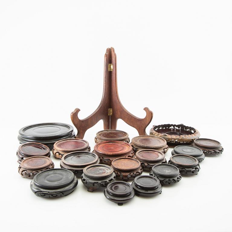 Diverse ställ 20 st Kina 1900-tal.