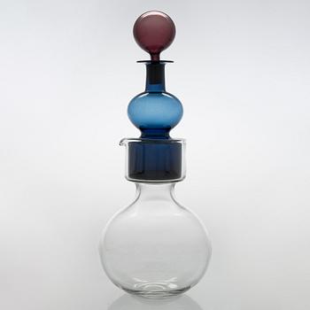 Kaj Franck, a decanter, 'The Bells of Kremlin', signed K. Franck, Nuutajärvi, Notsjö -62.