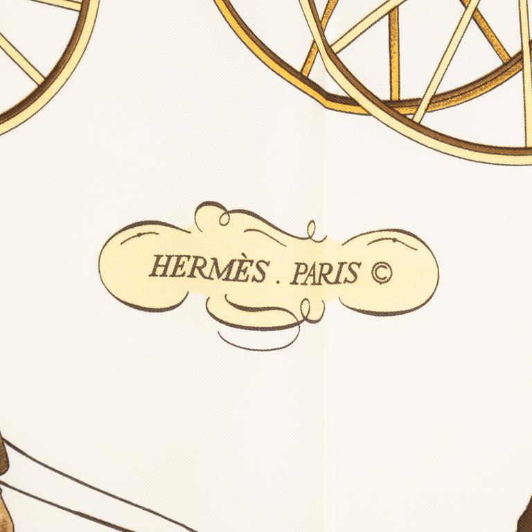 Hermès, scarf, "Coach & Saddle".