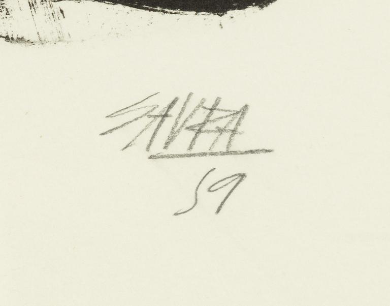 Antonio Saura, Utan titel.