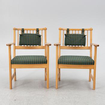 Yngve Ekström, fåtöljer, ett par, "Furubo", Swedese.