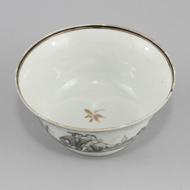 SKÅL, porslin, Kina, 1700-tal.