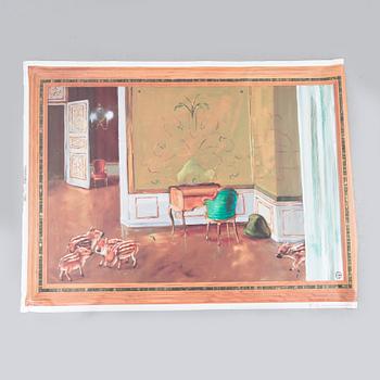 ERNST BILLGREN, screentryck på duk, ur IKEA Art Event-serien, september 2006. Numrerad /1000.