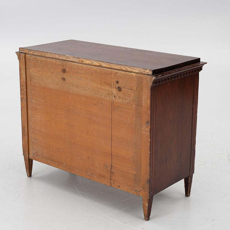 Chest of drawers, Late Gustavian, circa 1800.