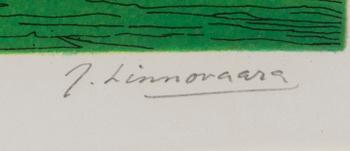 JUHANI LINNOVAARA, serigraph, signed, numbered 66/100.