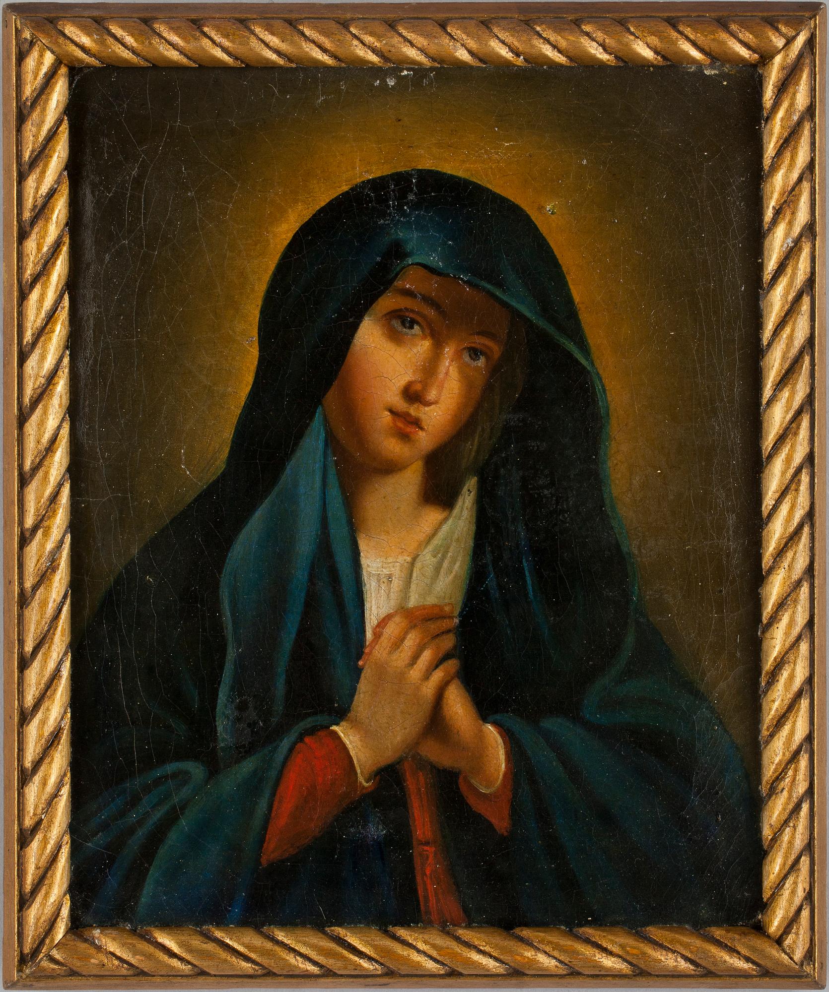 OKÄND KONSTNÄR, olja på duk, 1800-tal.