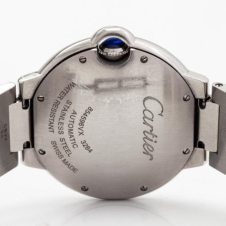 Cartier, Ballon Bleu de Cartier, wristwatch, 36 mm.