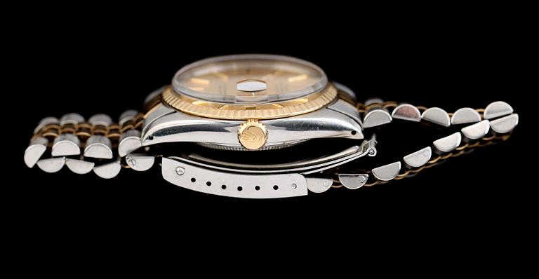 ARMBANDSUR, guld/stål, Rolex, Oyster Perpetual, Datejust, Superlative Chronometer.