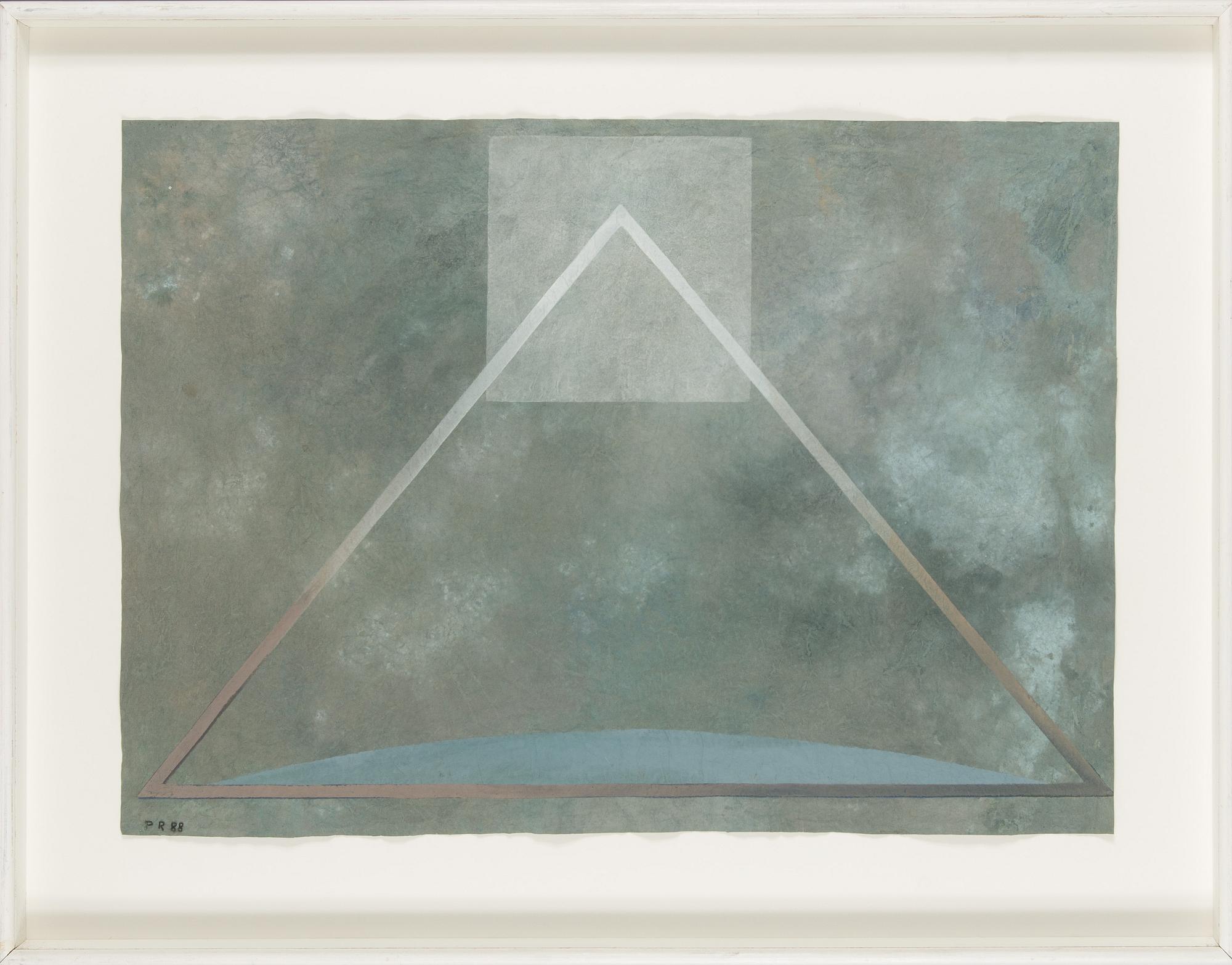 Pekka Ryynänen, watercolour / gouache, signed and dated -88.