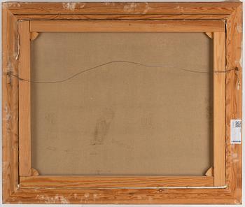 Bente Berg, olja på duk, signerad.