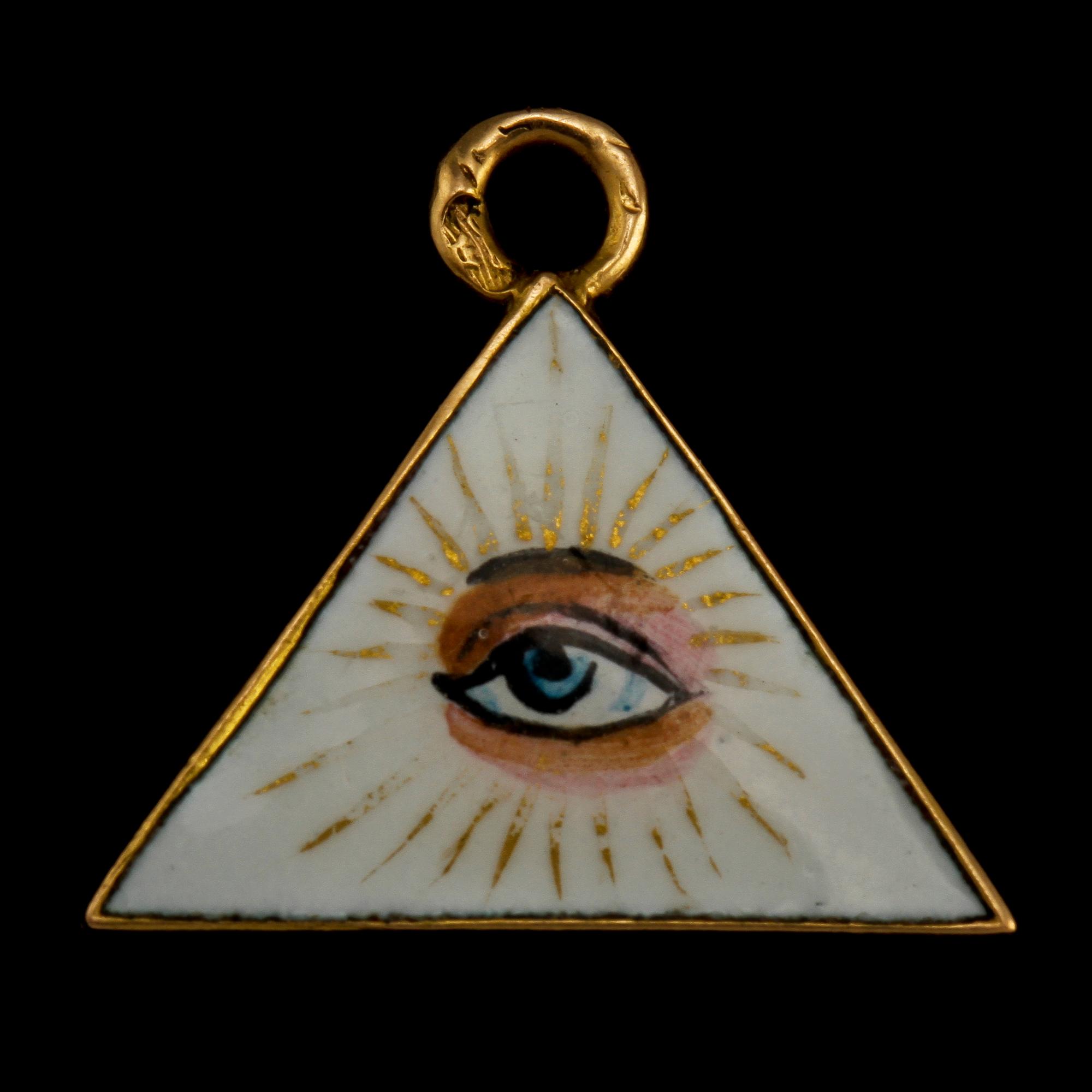 FRIMURARHÄNGE, 18k guld, 1900-talets första hälft.