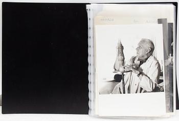 Wilhelm Kåge & Gustavsberg, binder with photographs, 1940s-50s.