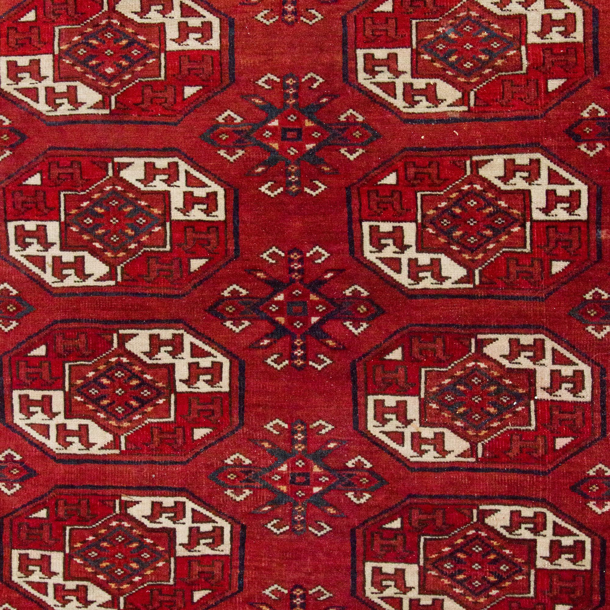 Matto, kelim, antiikki. 373x220cm.