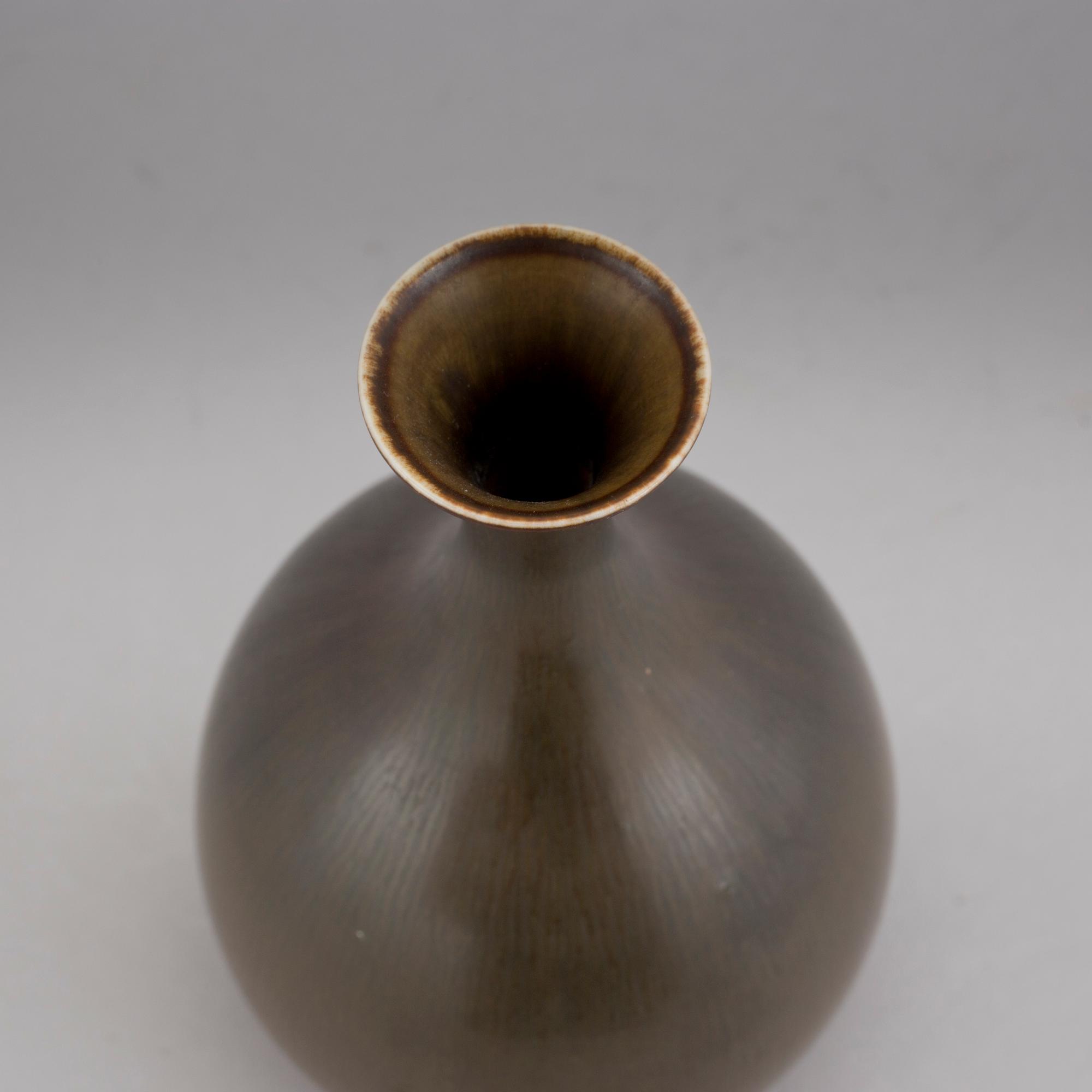 VAS, stengods, Carl-Harry Stålhane, Rörstrand, 1956, unik.