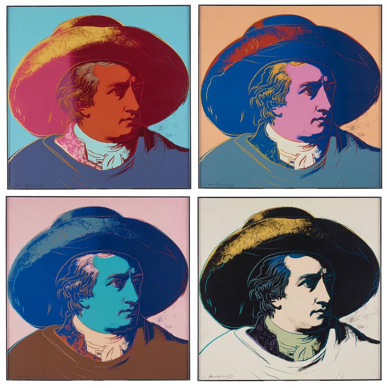 Andy Warhol, "Goethe".