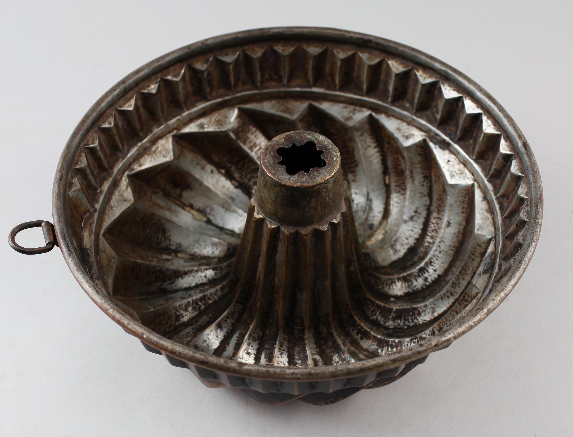 ALADÅBFORM, koppar, 1800-tal.