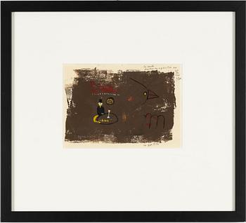 Madeleine Pyk, "En herde dricker en aperitiv och hör en stor fågel".